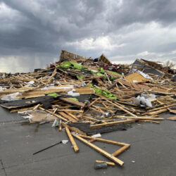 Tornado damage in nebraska